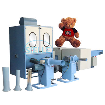 Kissen-Füllmaschine-Faser-Füllmaschine-Ball-Perlen-Faser-halb Selbstfaser-Füllmaschine