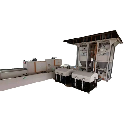 High Performance Automatic Vacuum System Pillow Filling Machine With PLC Control System Pillow Filling Machine Polyester Fiber